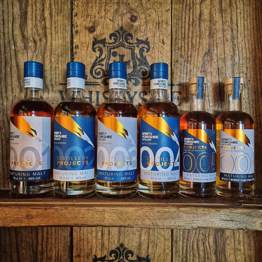 Complete collection of Spirit Of Yorkshire's Maturing Malts (Matching numbers 1473)